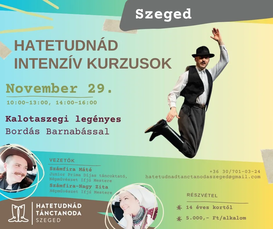 Kalotaszegi legényes Bordás Barnabással - Hatetudnád Intenzív Kurzusok